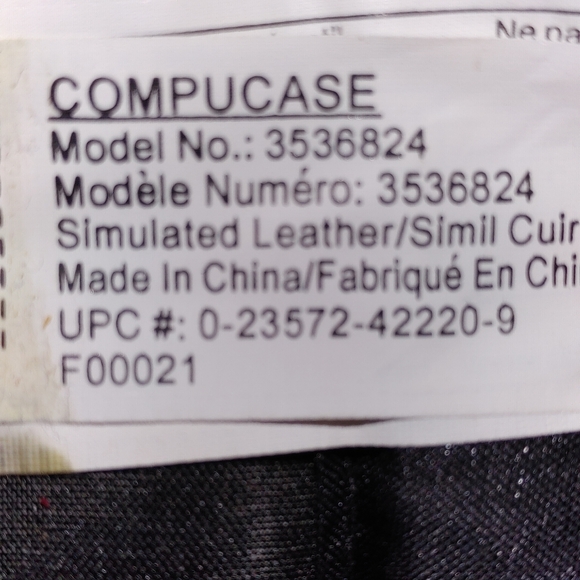 COMPUCASE Bag - Picture 11 of 11